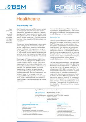 BSM Implementing TPM